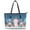 Christmas Axolotl, variant on ZUXONGSY Colorful Paw Print Top Handle Bag for Women Waterproof Satchel Handbags Trendy Travel Purse with Zip Compartments for Workout Dating