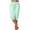 Green, variant on Dellytop Womens Capri Loose Drawstring Pajama Pants With Pockets