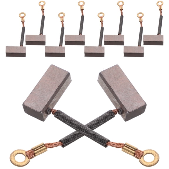 ADDHAT Electric Starter Motor Brush 10Pcs .00X1.70X0.60cm for Generator Operations