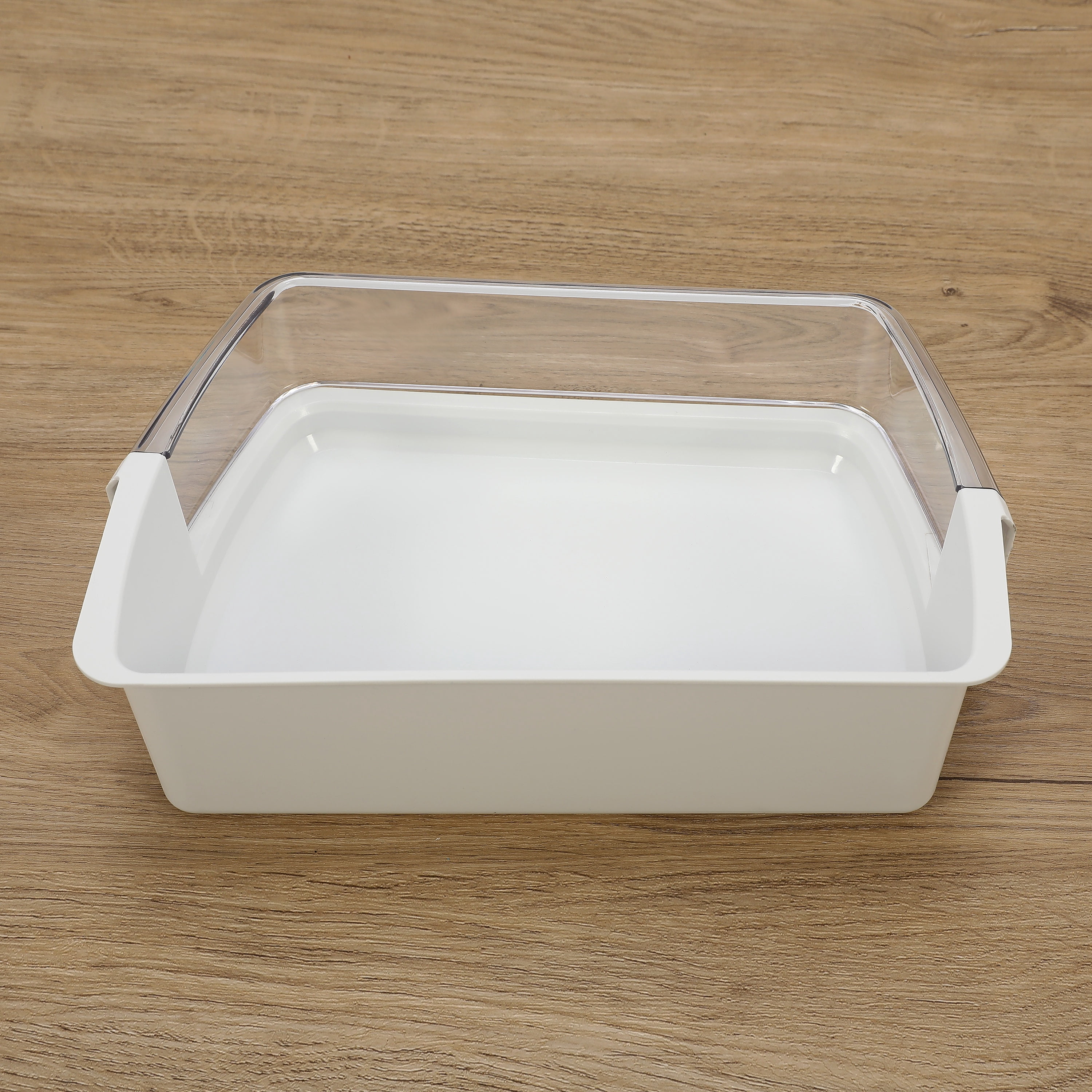 Kojem Refrigerator Door Shelf for Samsung Refrigerator Replacement for DA97-08406A AP4578480 2051375 PS4175803 EAP4175803 Right Door Bin Assembly Guard Plastic Clear White