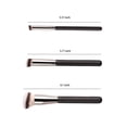 thumbnail image 2 of Set de brochas HUOGUO Foundation Corrector, 3 unidades, para uso diario, 2 of 5