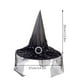 thumbnail image 4 of Xihbxyly Sombrero de Bruja de Halloween, Decoración de Encaje Vintage, Tela Suave y Cómoda, Accesorio para Disfraz de Fiesta, Perfecto para Mascaradas, Festivales y Cosplay. 34 Cm de Alto y 18 Cm de, 4 of 5