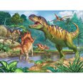 thumbnail image 2 of Cuadros Decorativos 5D DIY Diamond Painting Kits Full Square Drill Forest Dinosaurs Art (FF418) Likrtyny embutido en tela, 2 of 8