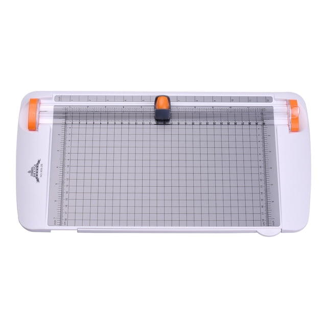 JIELISI A4 Paper Trimmer Desktop Paper Machine 12.2 Inch Cutting Length for Craft Paper Card