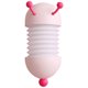 thumbnail image 1 of Lámpara de noche LED de oruga, recargable por USB, telescópica y plegable, ideal para habitación infantil (rosa), 1 of 7