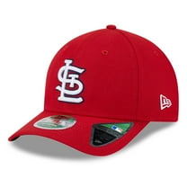 Men's New Era  Red St. Louis Cardinals Player Replica 9FORTY Adjustable Hat