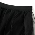 thumbnail image 4 of Two Piece Summer Outfit Elegant Outfits for Women Clothing Set Female V-Neck Sleeveless Tops Skirt Suit Full Pant Style S_1076 Women's Tracksuits Black One Size, 4 of 4