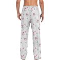 thumbnail image 2 of Christmas Santa Claus Tree Pajama Pants Mens Lounge Pants Straight-Fit Men Pajama Bottoms with Drawstring Pockets, 2 of 7