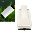 thumbnail image 4 of Fish  Glass Cleaner, Floating Ergonomic Design Prevent Slip Aquarium Magnetic Brush  For  Removal White,Black, 4 of 8