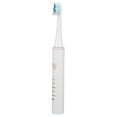 thumbnail image 3 of Brosse à dents électrique étanche à chargement USB 5 modes ultrasonique à poils doux Blanc, 3 of 14
