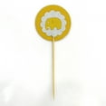 thumbnail image 3 of Darling Souvenir, Elephant Cupcake Toppers, Birthday/ Baby Shower Party Dessert Decorations - Pack Of 20, 3 of 3