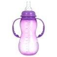 thumbnail image 3 of Nuby 11oz Tritan 3 Stage Bottle to Cup, Purple, 3 of 5