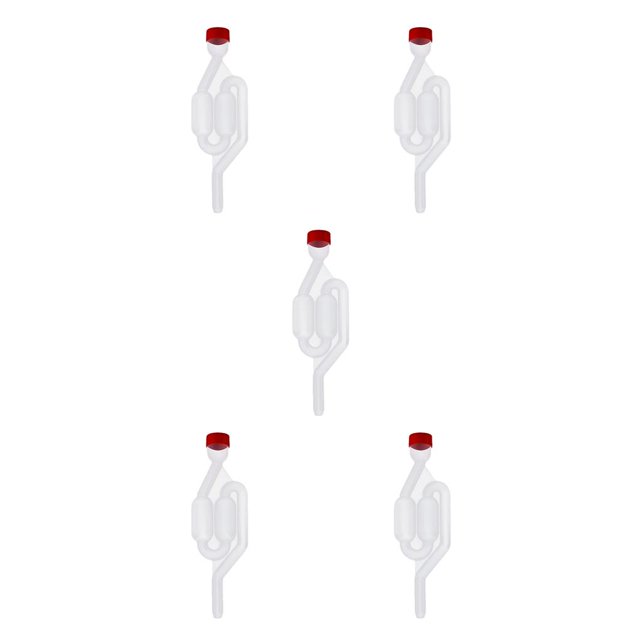 Válvula de escape unidireccional sweethay para elaboración de vino con tapa piezas de repuesto de esclusa de aire transparente
