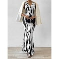 thumbnail image 2 of Women's Sleeveless Floral Print Maxi Dress,Bodycon with V-Neck, backless dress Casual Wear Spaghetti Strap Womenswear dress, 2 of 7