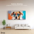 thumbnail image 2 of Cuadro Decorativo Canvas Revolution Perro Con Lentes 140x70, 2 of 4