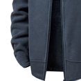 thumbnail image 3 of ZUKMRJPC Mens Fleece Jacket Full Zip Solid Color Tactical Hoodies Windproof Thickened Warm Outdoor Winter Coats with Zipper Pocket, 3 of 5