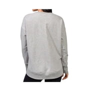 Active Life Womens Side Slit Soft Pullover Crew Neck Sweater