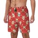 thumbnail image 1 of Fotbe Japanese Maneki Cats Traje de Baño para Hombre – Shorts de Natación de Secado Rápido con Forro y Bolsillos-Large, 1 of 6
