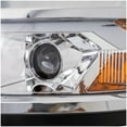 thumbnail image 4 of For 2014-2015 Silverado 1500 Headlight Clear Lens; Chrome Interior STYCV1415PHL1, 4 of 5
