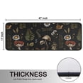 thumbnail image 5 of Kitchen Rugs Sets Of 2,Red Mushroom Fern Black Pattern Anti Fatigue Kitchen Mat Rugs Non Slip Washable,Decorative Kitchen Floor Mats for Kitchen,Sink,Laundry,17"x47"+17"x47", 5 of 5