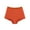Orange, variant on cfhntfmh Women's Boyshort Underwear High Waisted Full Coverage Seamless Panties Soft Stretch Boxer Briefs