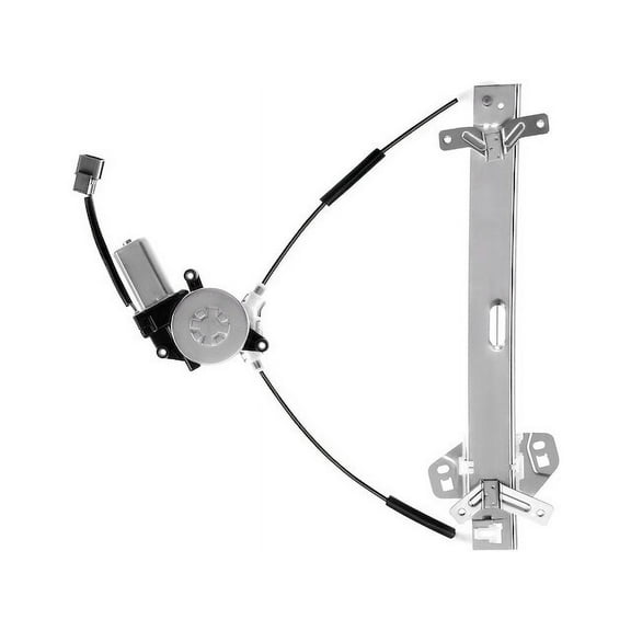 Front Right Power Window Regulator and Motor Assembly 1 - Compatible with 2003 - 2007 Honda Accord Coupe 2004 2005 2006