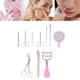 thumbnail image 4 of Tiradoras de Cejas Trimmer, Extracto de Acné Auricador de Acero inoxidable Cejas de Cejas Kit de Peluquería Para Pestas Portátiles para Mujeres para viajar en Casa, 4 of 7