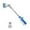Blue, variant on Qholemyo Watering Nozzle Extended Rod Garden Sprayer Wand For Hose Multi Use Sprinkler Car Wash Garden Tools