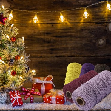 Pepperell Cotton Craft Cord Cora's 6mm 50' Natural - Walmart.com