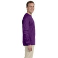 thumbnail image 3 of The Gildan Adult Ultra Cotton 6 oz Long Sleeve T-Shirt - PURPLE - S, 3 of 4