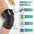 thumbnail image 5 of Knee Heating Pad for Knee Pain Relief, Cordless Rechargeable Heating Knee Warmers Wrap for Knee Relaxing, 5 of 11