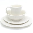 thumbnail image 5 of Euro Ceramica  Chloe 16 Piece Dinnerware Set (Service for 4) White, 5 of 5