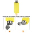thumbnail image 4 of Uxcell 3pcs Solvent Alcohol Dispensers 500ml(16.9oz) Push Down Liquid Dispenser Pump with Stainless Steel Lid, Yellow, 4 of 6