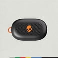 thumbnail image 5 of Skullcandy Push Play Active in-Ear Wireless Earbuds, 34 Hr Battery, Stay-Aware Mode, Microphone, Works with iPhone Android and Bluetooth Devices - True Black/Orange, 5 of 5