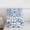 Blue, variant on Manfei Vintage Flowers Bedding Comforter Set 2pcs for Children Teens Adults,Chic Floral Blossoms Twin Comforter Sets Microfiber,Spring Garden Breathable Bedding Set,Microfiber Bedroom Decor