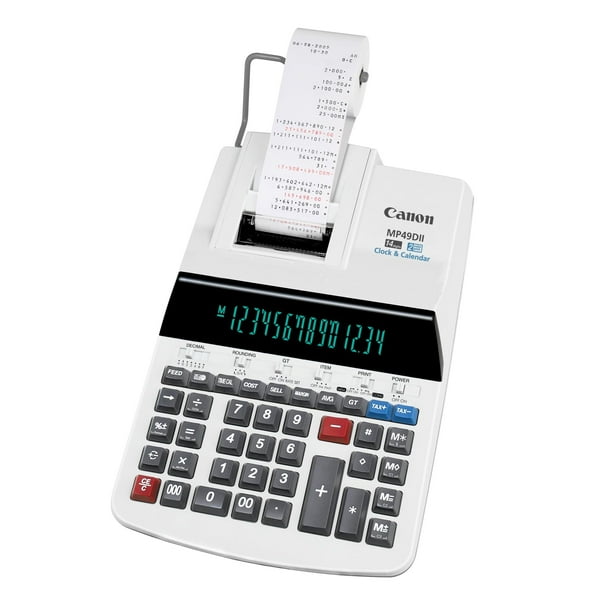 Calculadora de impresión de escritorio Canon MP49DII