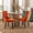 Orange, variant on Velvet Dining Chairs Set of 2, Tall Back Side Chair, Kitchen & Dining Room Chairs, Modern Upholstered High-end Tufted Side Chair with Button Back Ring, Nailhead Trim, Solid Wood Legs