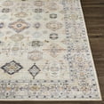 thumbnail image 6 of Mark&Day Washable Rugs, 3x4 Park Forest Traditional Beige Area Rug, Beige Orange Grey Carpet for Living Room, Bedroom or Kitchen (2'7" x 4', Machine Washable), 6 of 7