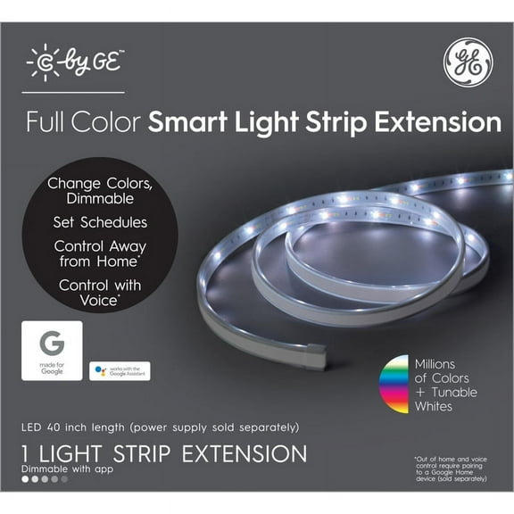 C by GE - 40" Full Color Smart LED Light Strip Extension