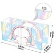 thumbnail image 3 of Cinnamoroll Sit on Cloud Wear Headphone Acrylic Pencil Pen Holder Cup 4 Compartments Desktop Organiser 7.87"x2.78"x3.54", 3 of 7