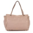 thumbnail image 5 of Pre-Owned Valentino Light Pink Rockstud Tote Handbag Studded Calfskin Leather, 5 of 10