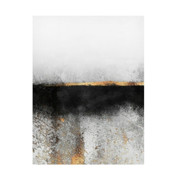 Trademark Fine Art Elisabeth Fredriksson Soot And Gold Canvas Wall Art