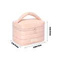 thumbnail image 3 of Tote Open Cosmetic Bag Large Capacity Cosmetic Bag Travel Cosmetic Organizer Soft Exquisite Cosmetic Bag Ladies Cosmetic Bag, 3 of 8