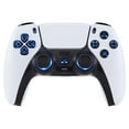 thumbnail image 6 of eXtremeRate Multi-Colors Luminated D-pad Thumbstick Option Face Buttons Black Classical Symbols Buttons LED Kit for PS5 Controller, 6 of 9