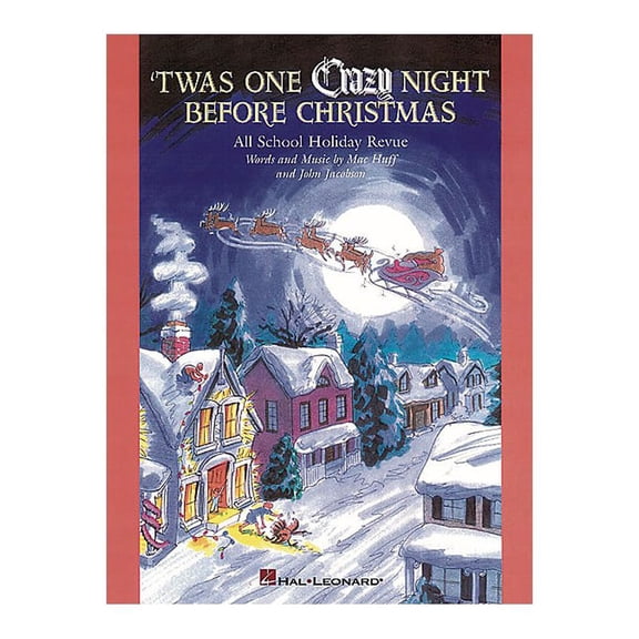 Hal Leonard 'Twas One Crazy Night Before Christmas (Musical) Singer 5 Pak Composed by John Jacobson