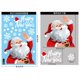 thumbnail image 1 of 2025 Pegatinas de ventana de vidrio con diseño de reno y Papá Noel, muñeco de nieve, copo de nieve, pegatina de pared electrostática, decoración navideña para el hogar Noel, 1 of 5