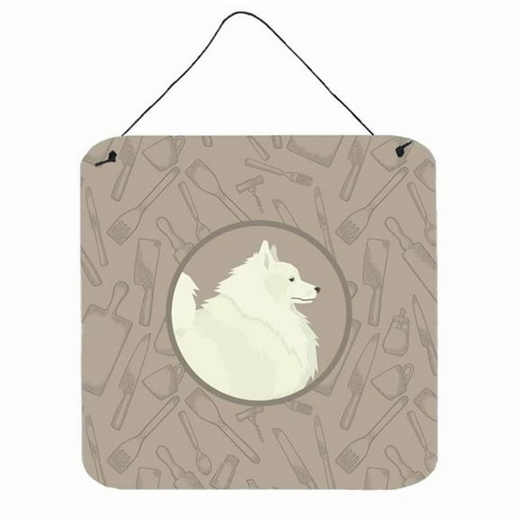 Spitz In the Kitchen Wall or Door Hanging Prints