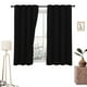 thumbnail image 1 of Cortinas Blackout 275cm Ancho X 160cm Alto - En 2 Páneles (Negro), 1 of 1
