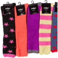 thumbnail image 2 of Sakkas Womens Super Soft Anti-Slip Fuzzy Knee High Socks Value Assorted 6-Pack - 16803-pack10 - 9-11, 2 of 2