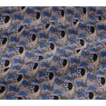thumbnail image 5 of oneOone Viscose Jersey Medium Gray Fabric Dot|Triangle & Monster Cartoon Sewing Fabric By The Yard Printed Diy Clothing Sewing Supplies 60 Inch Wide, 5 of 5
